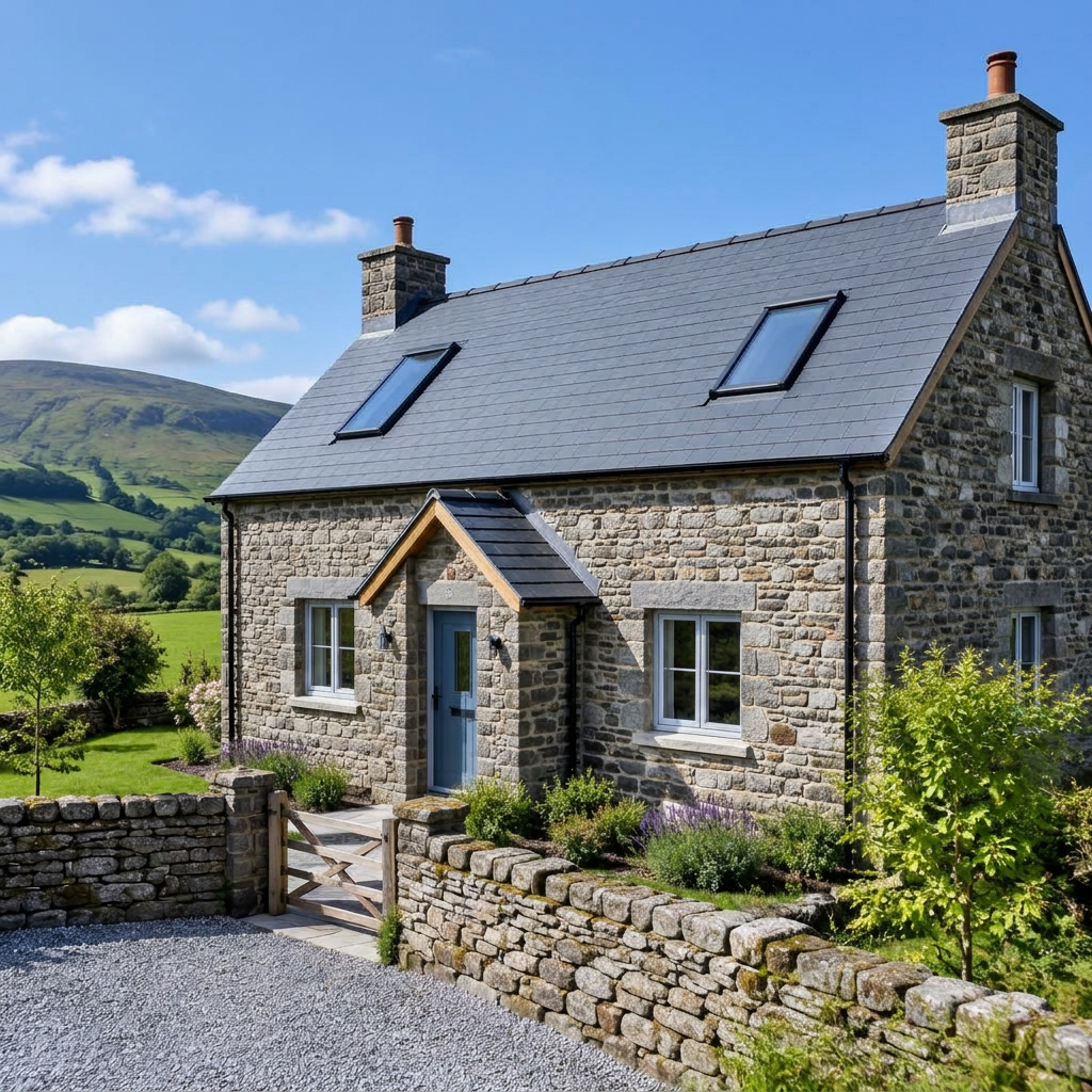Brecon cottage re-roof